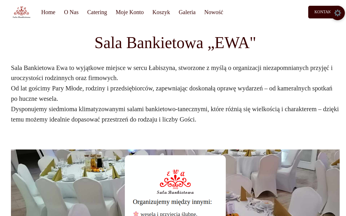 Sala Bankietowa Ewa — screenshot