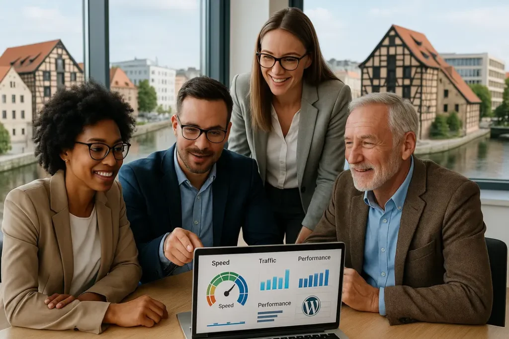 Optymalizacja szybkości stron WordPress dla biznesów w Bydgoszczy