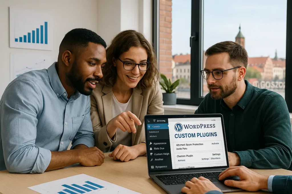 Dedykowane wtyczki WordPress dla lokalnych biznesów w Bydgoszczy
