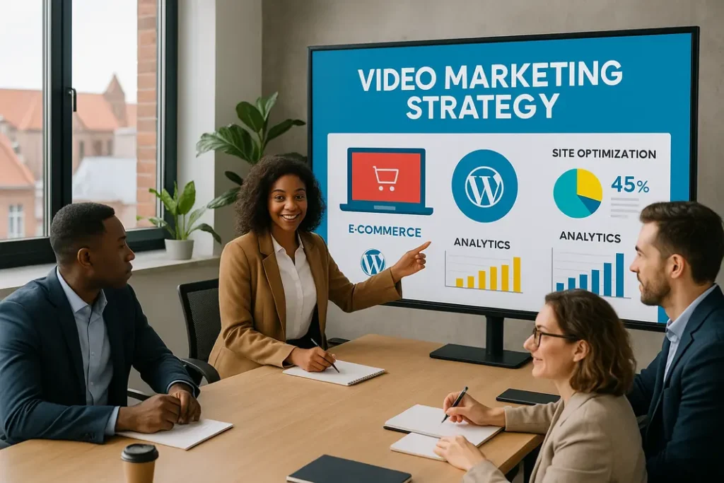 Strategie marketingu wideo dla e-commerce w WordPress