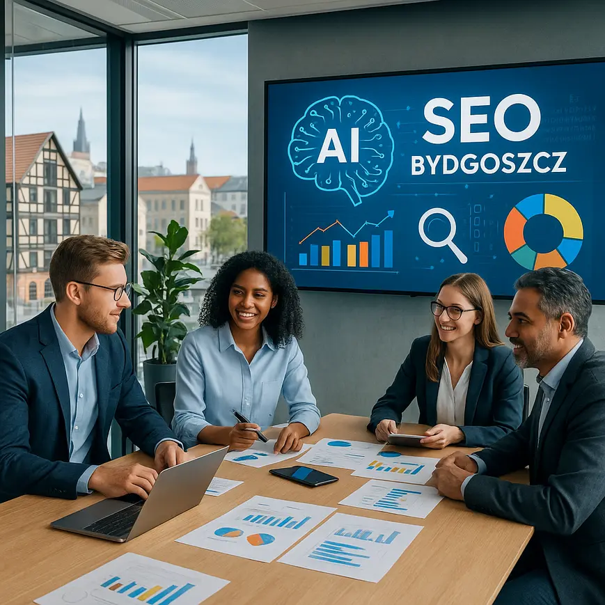 Sztuczna inteligencja w SEO Bydgoszcz - współczesne narzędzia marketingowe.