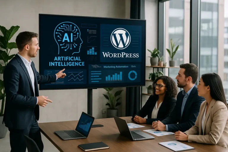 Integracja sztucznej inteligencji z WordPressem zwiększa efektywność lokalnych biznesów w Bydgoszczy