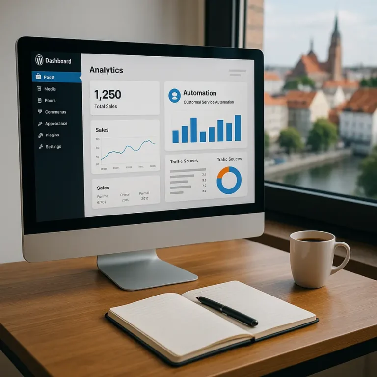 WordPress, automatyzacja obsługi klienta, sklepy internetowe Bydgoszcz